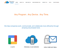 Tablet Screenshot of nextstepcloud.com